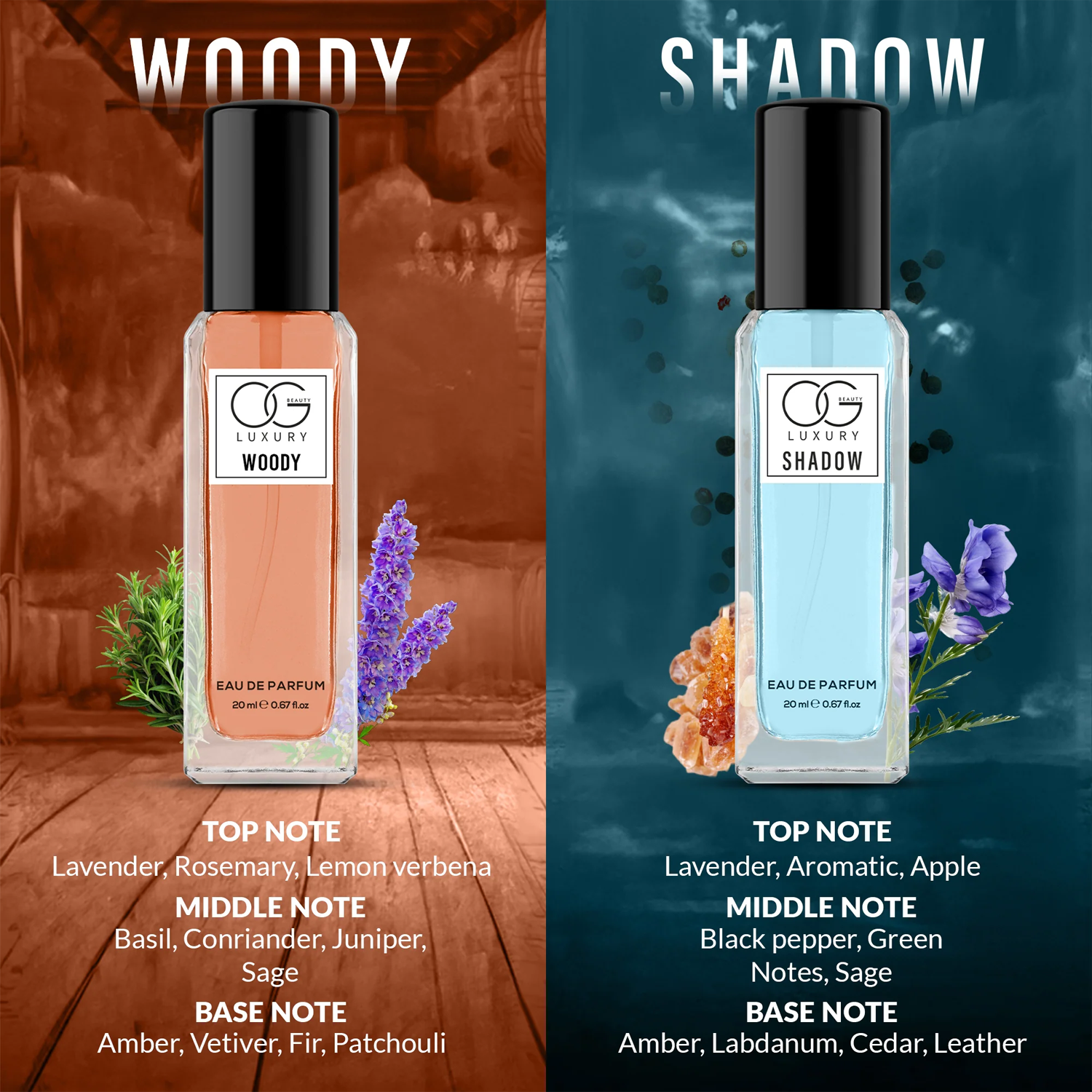 Og Beauty Luxury Perfume Gift - (4 Pc  Set  20 Ml) - 69KART