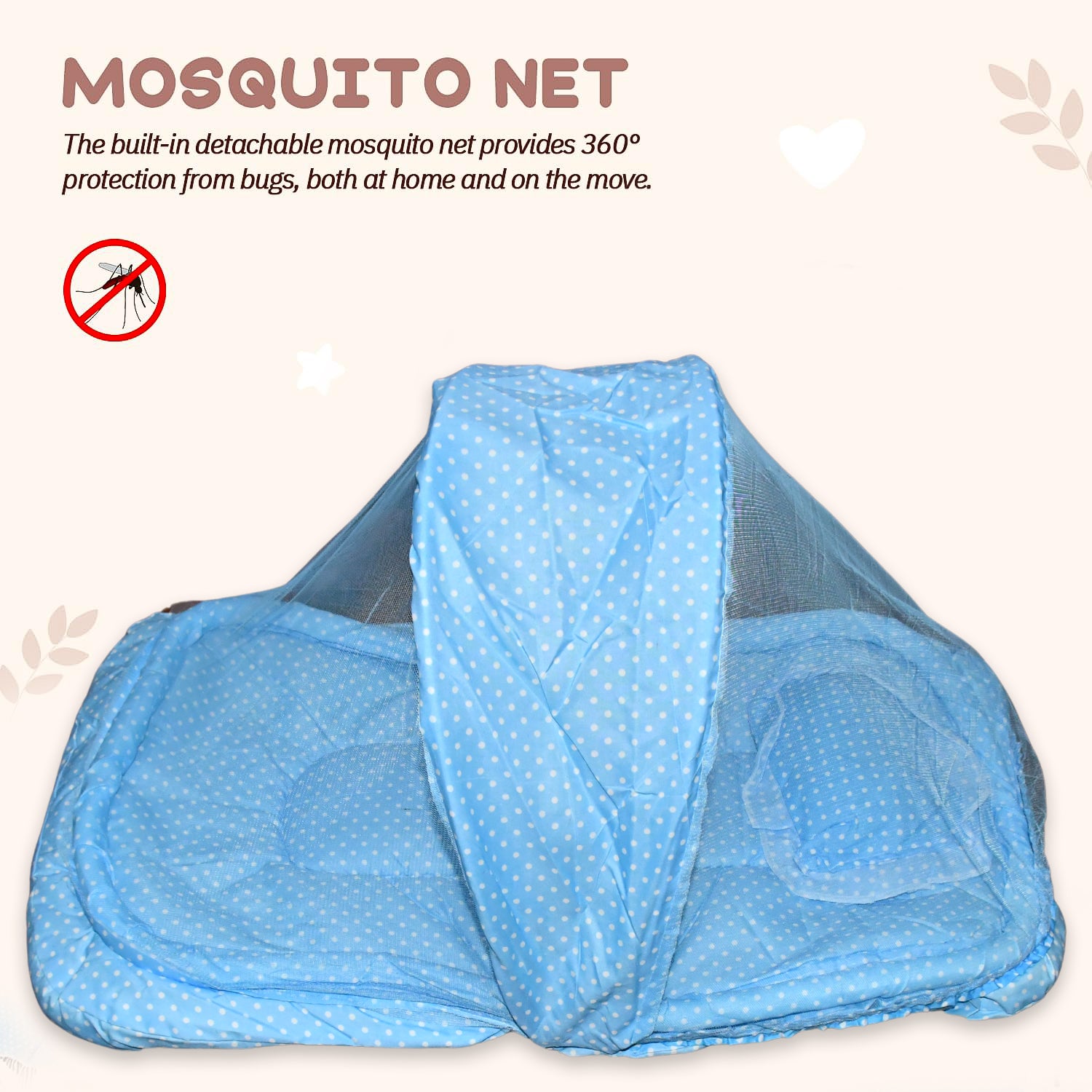 Multipurpose Baby Play Gym Sleeping Mat Mix Design