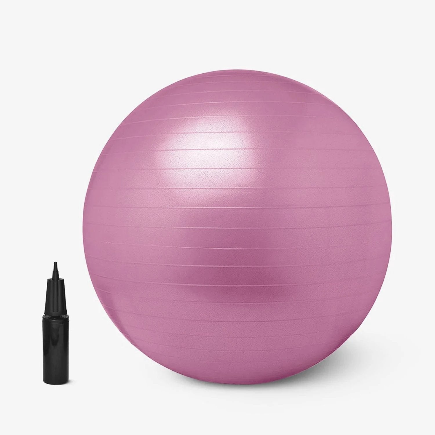 9091 Anti Burst 65 Cm Exercise Ball With Inflation Pump Non-slip Gym Ball For Yoga Pilates Core Training Exercises At Home And Gym- Suitable For Men And Women by Wukusy
