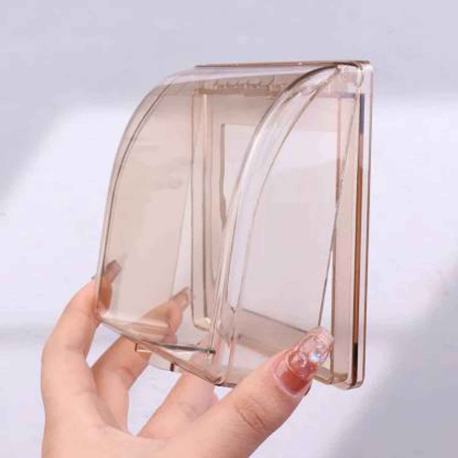 Weatherproof Outlet Cover for Outdoor Plug and Receptacle Protection - Clear (1 Pc) - 69KART