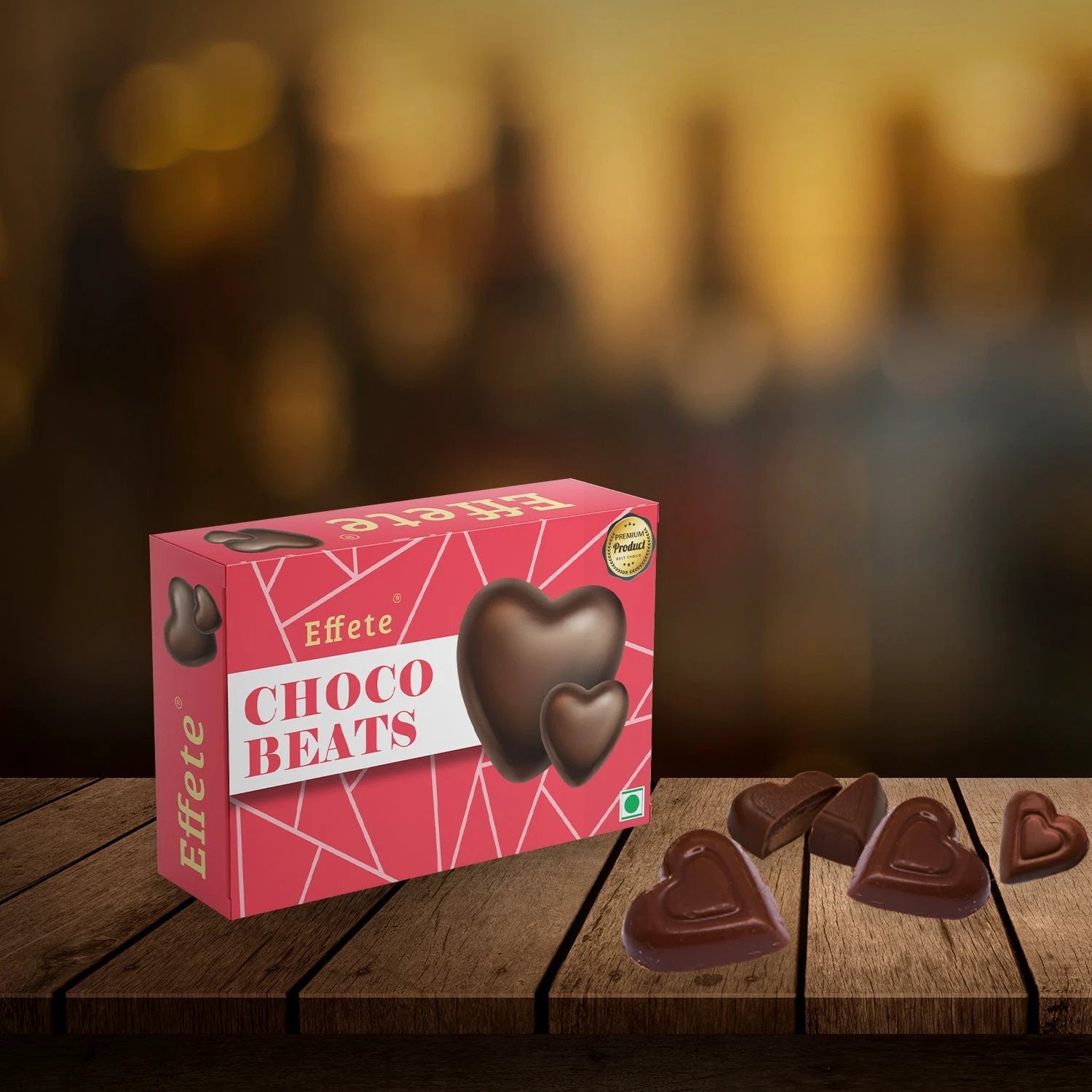 Choco Beats Heart Shape Delicious Chocolates - 69KART