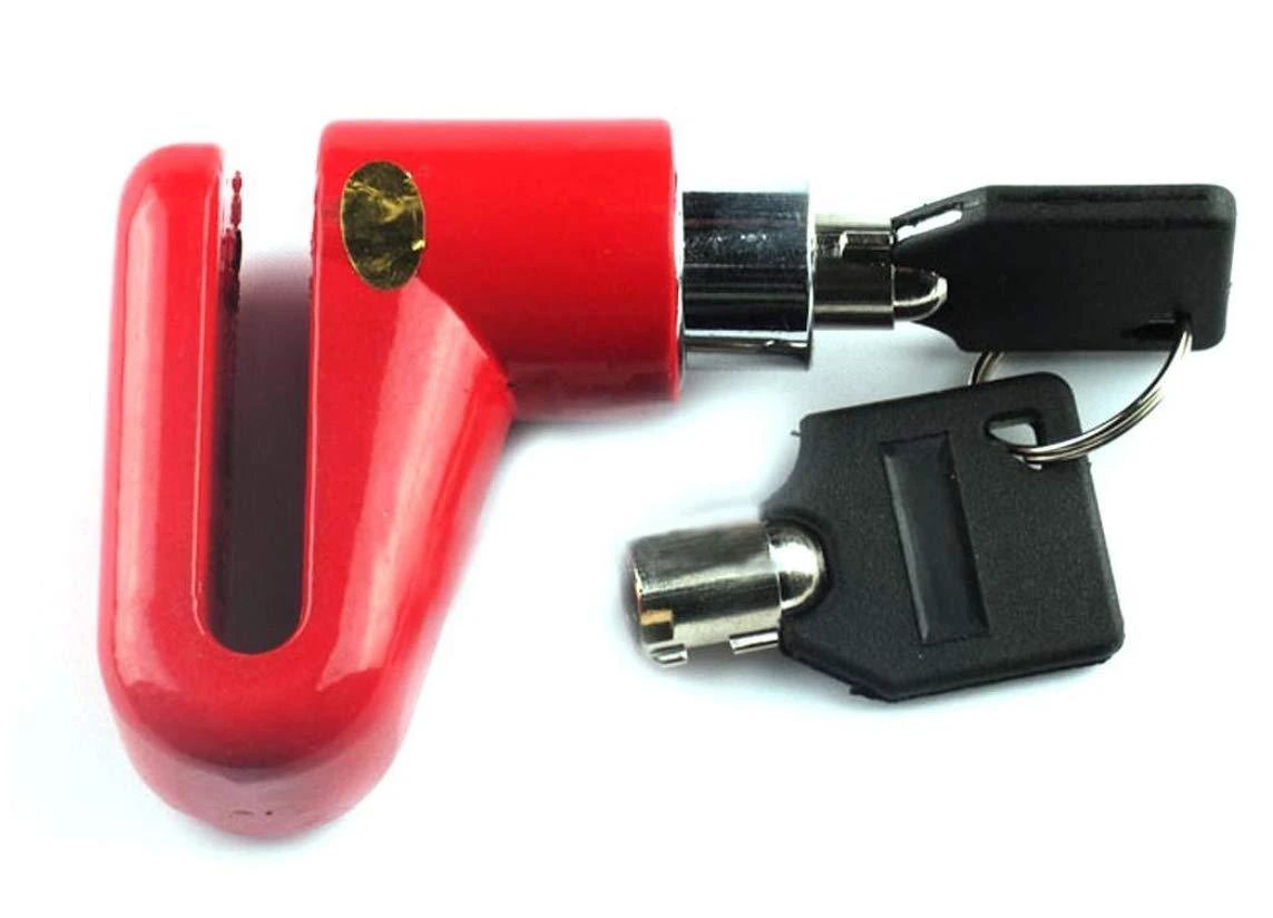 1514 Wheel Padlock Disc Lock Security For Motorcycles Scooters Bikes by Wukusy