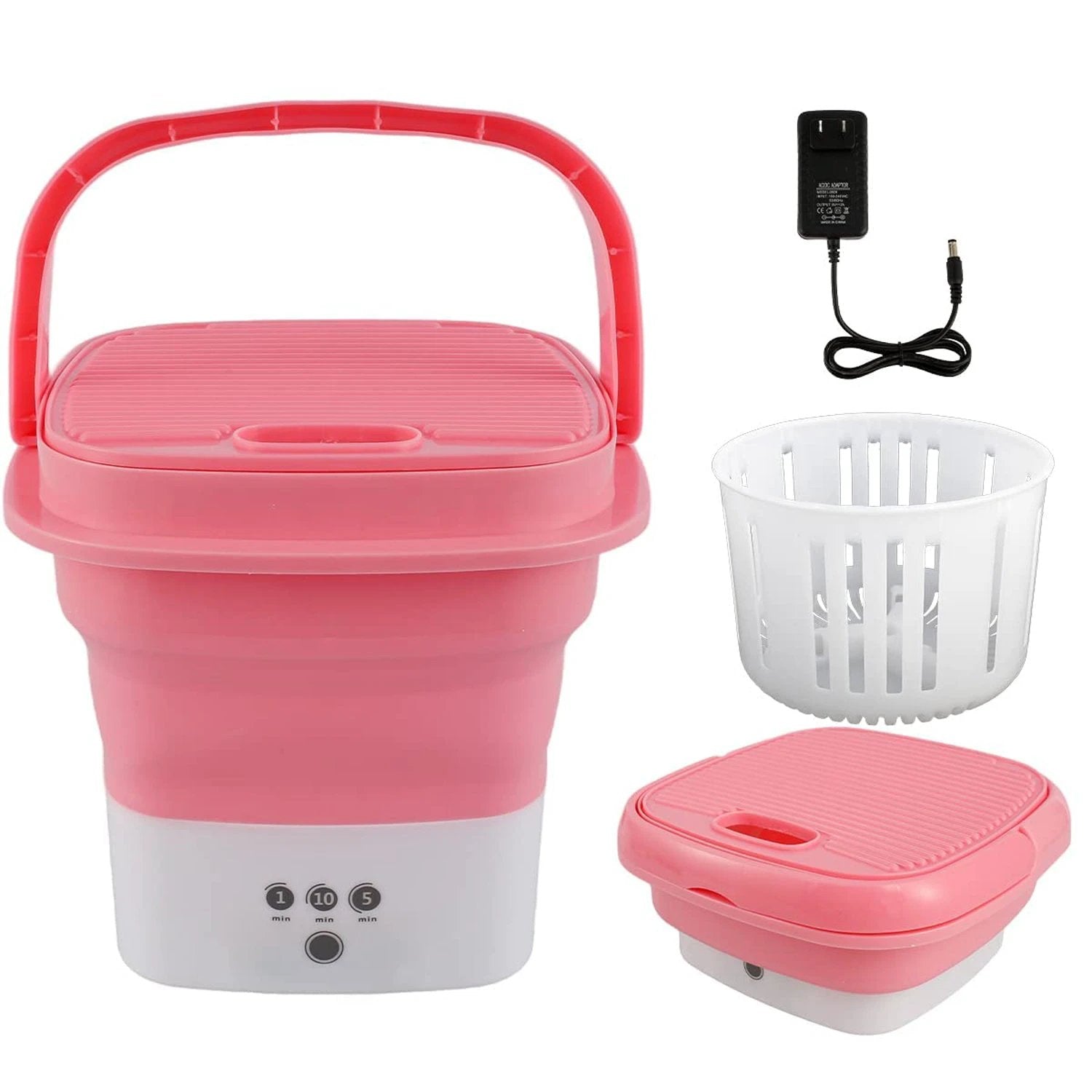 Foldable Electric Washing Bucket (1 Pc) by Wukusy
