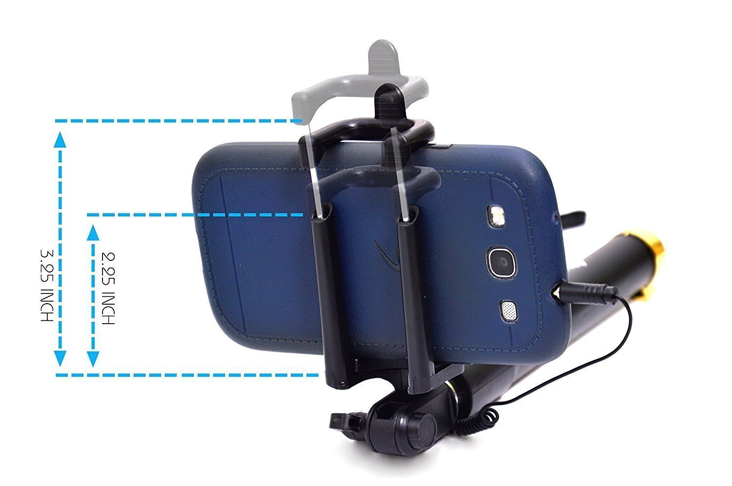 1347 Selfie Sticks Box With Aux Wire For All Smart Phones by Wukusy