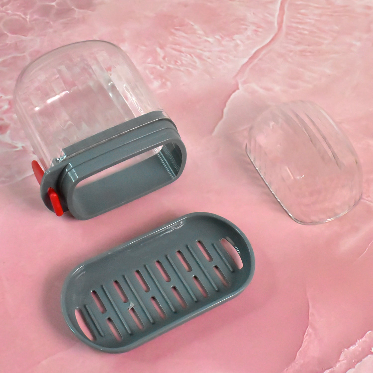 Multipurpose soap box holder