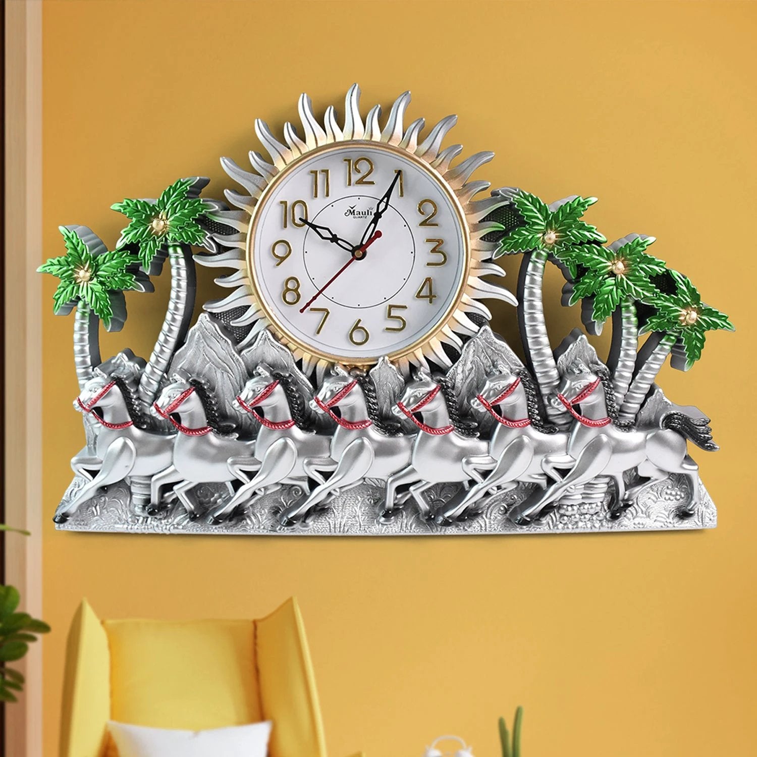 Premium Plastic Body Wall Clock (1 Pc) by Wukusy