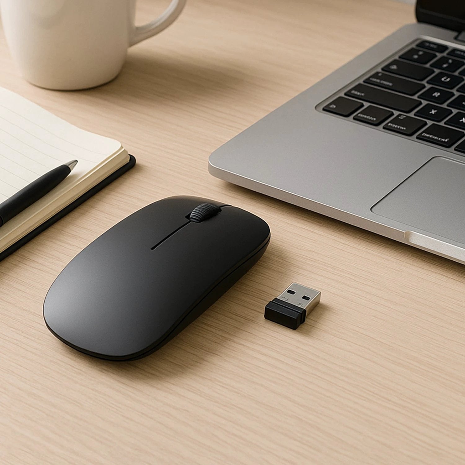 6077 Wireless Mouse For Laptoppcmacipad Procomputer - 69KART