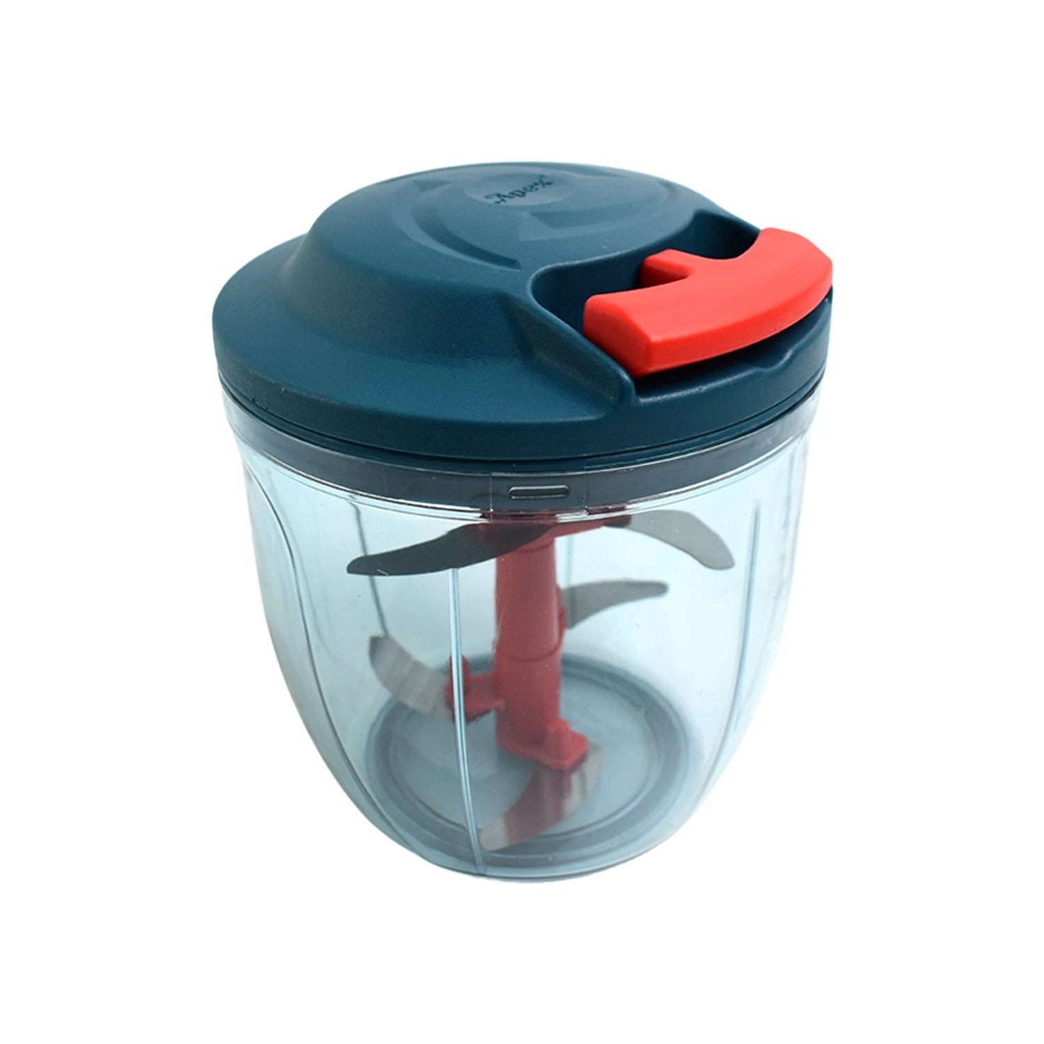 Apex Speed-x Hand-powered Vegetable Chopper (1000 Ml) by Wukusy