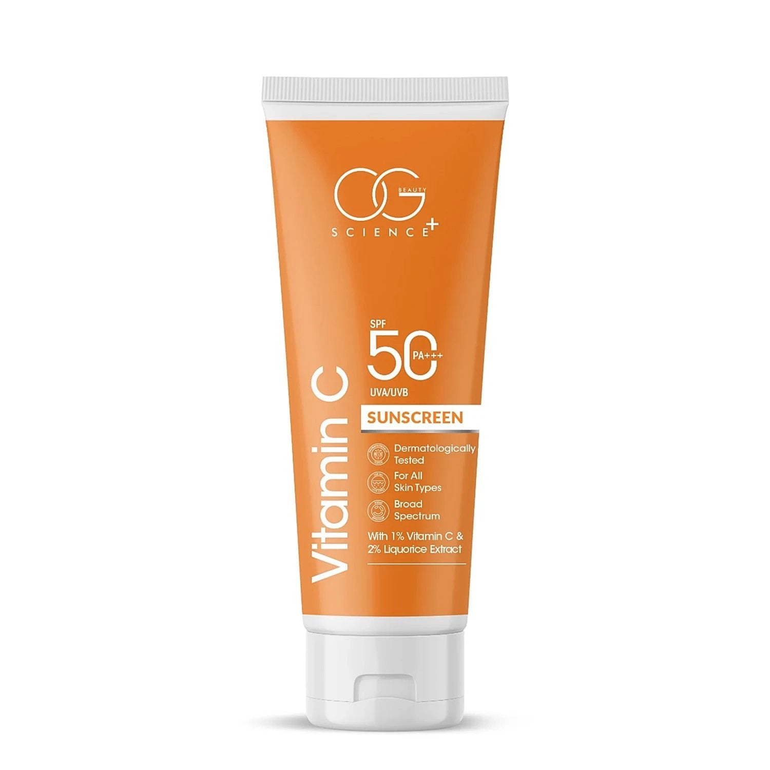 Og Beauty Vitamin C Sunscreen Spf 50 Pa+++ - (1 Pc  50ml) - 69KART
