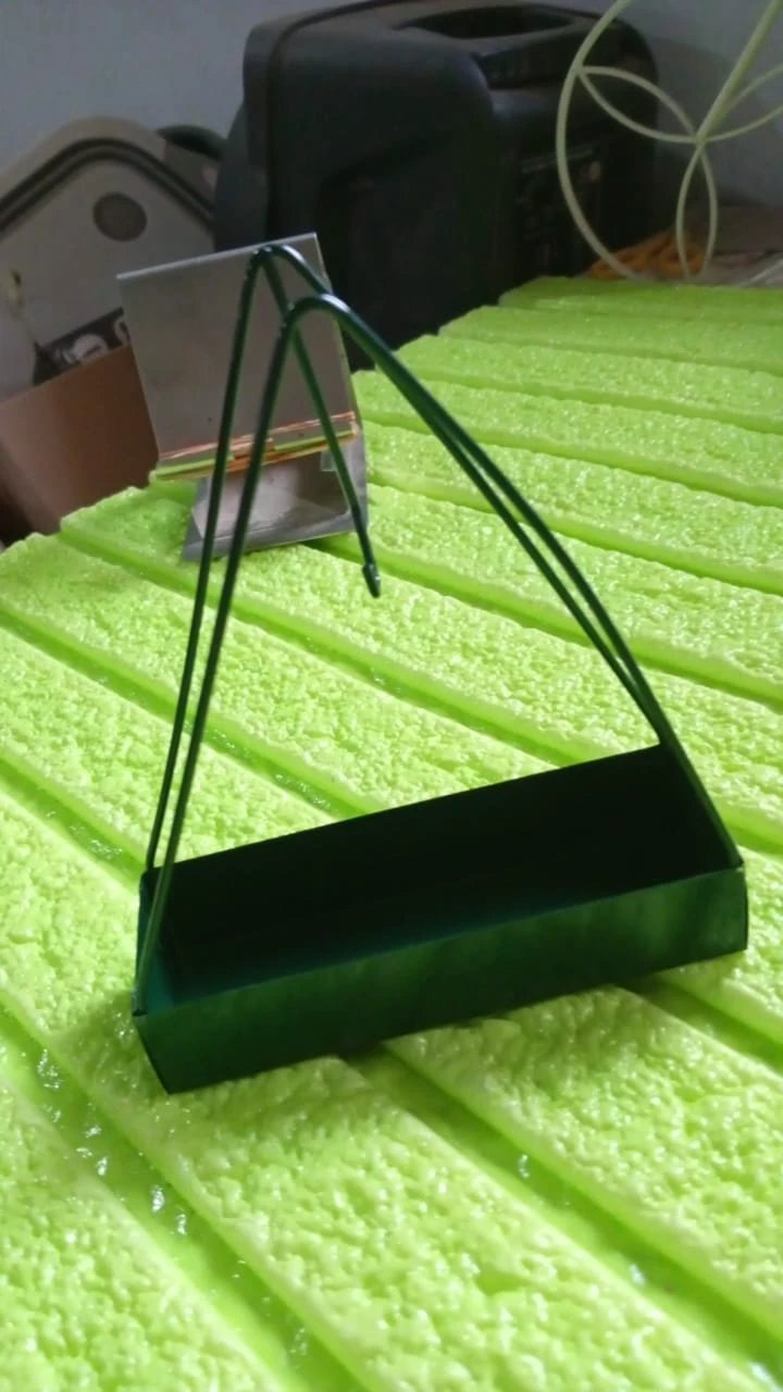 12880 Mosquito Coil Holder Frame Triangular Shape Iron Mosquito Incense Holder Mosquito Repellent Incense Holder Hanging Mosquito Repellent Outdoor Stylish Mosquito Repellent Incense Holder by Wukusy