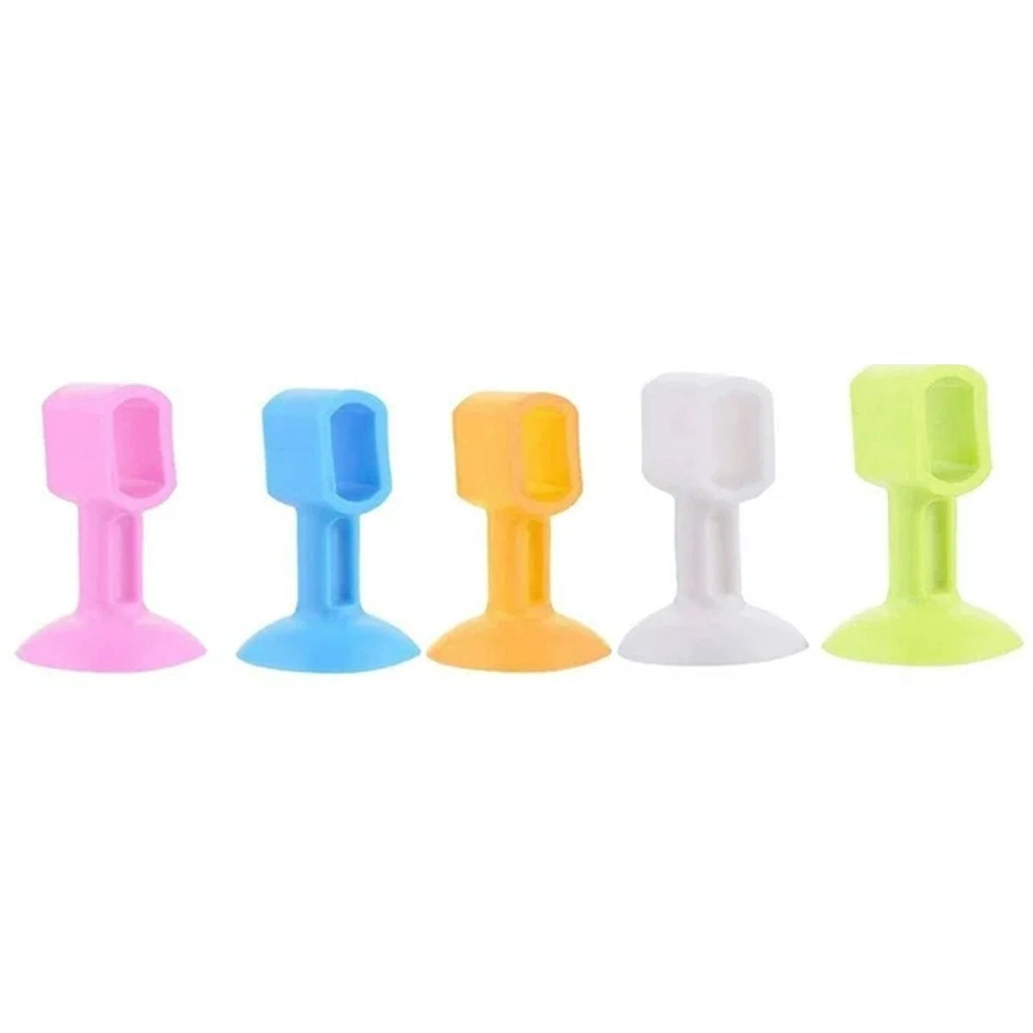 Self-sucking Silicone Door Stopper (5 Pcs Set) by Wukusy