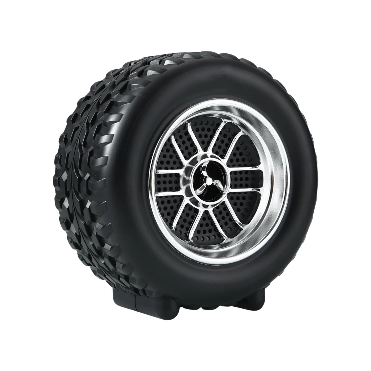 Portable Tyre Wheel Shape Wireless Bluetooth Speaker (1 Pc) by Wukusy