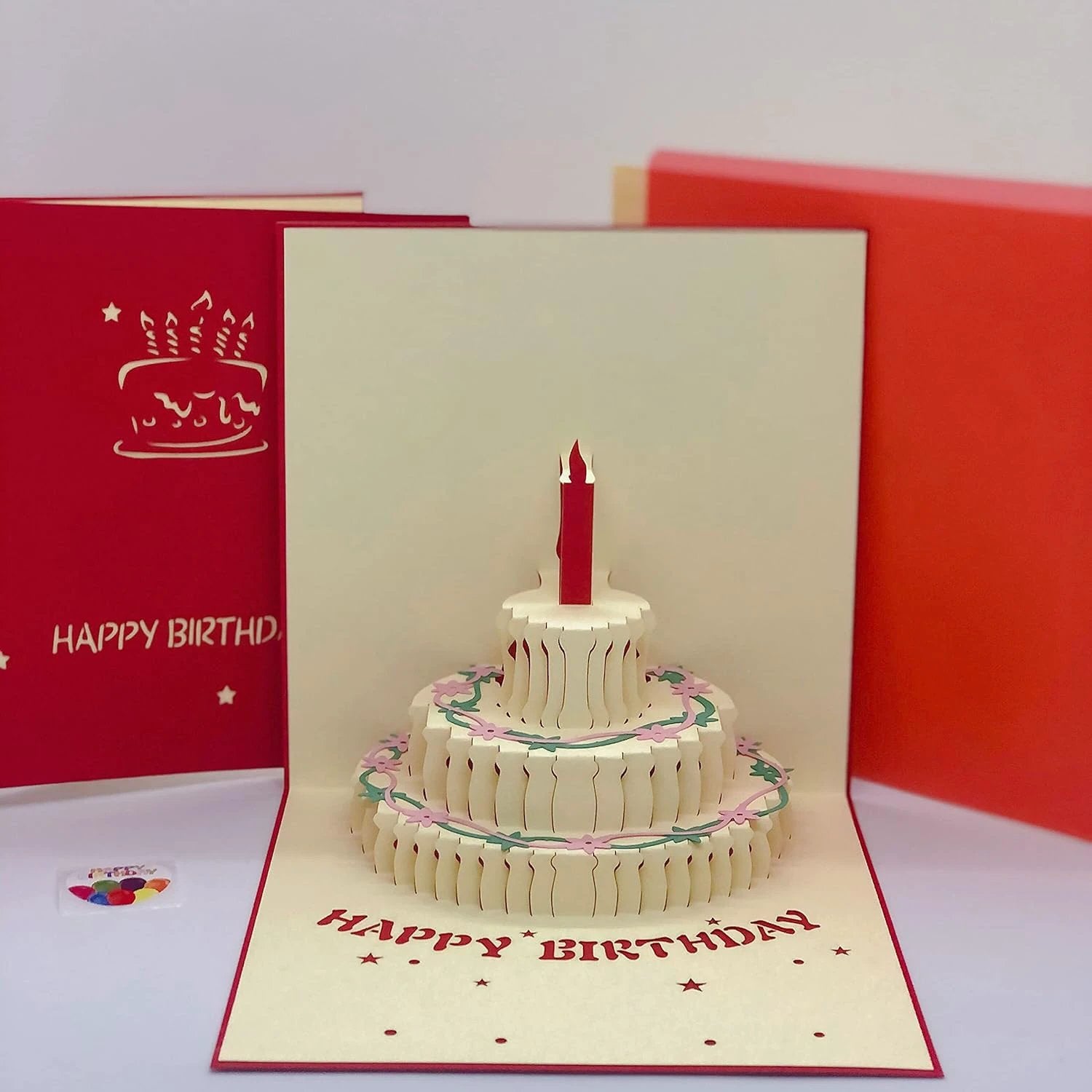 3D Greeting Card - Birthday & Valentine by Wukusy