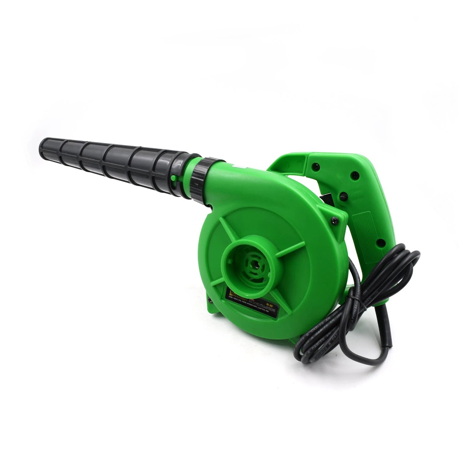 3158 650v Blower Portable Rifel Range Heavy Duty Air Blower Electric Air Blower For Homeofficecarpccomputer Dustgaragepatiogarden Leaftrash Cleaning  (350w 2.3 M3min 13000 Rpm Green) - 69kart