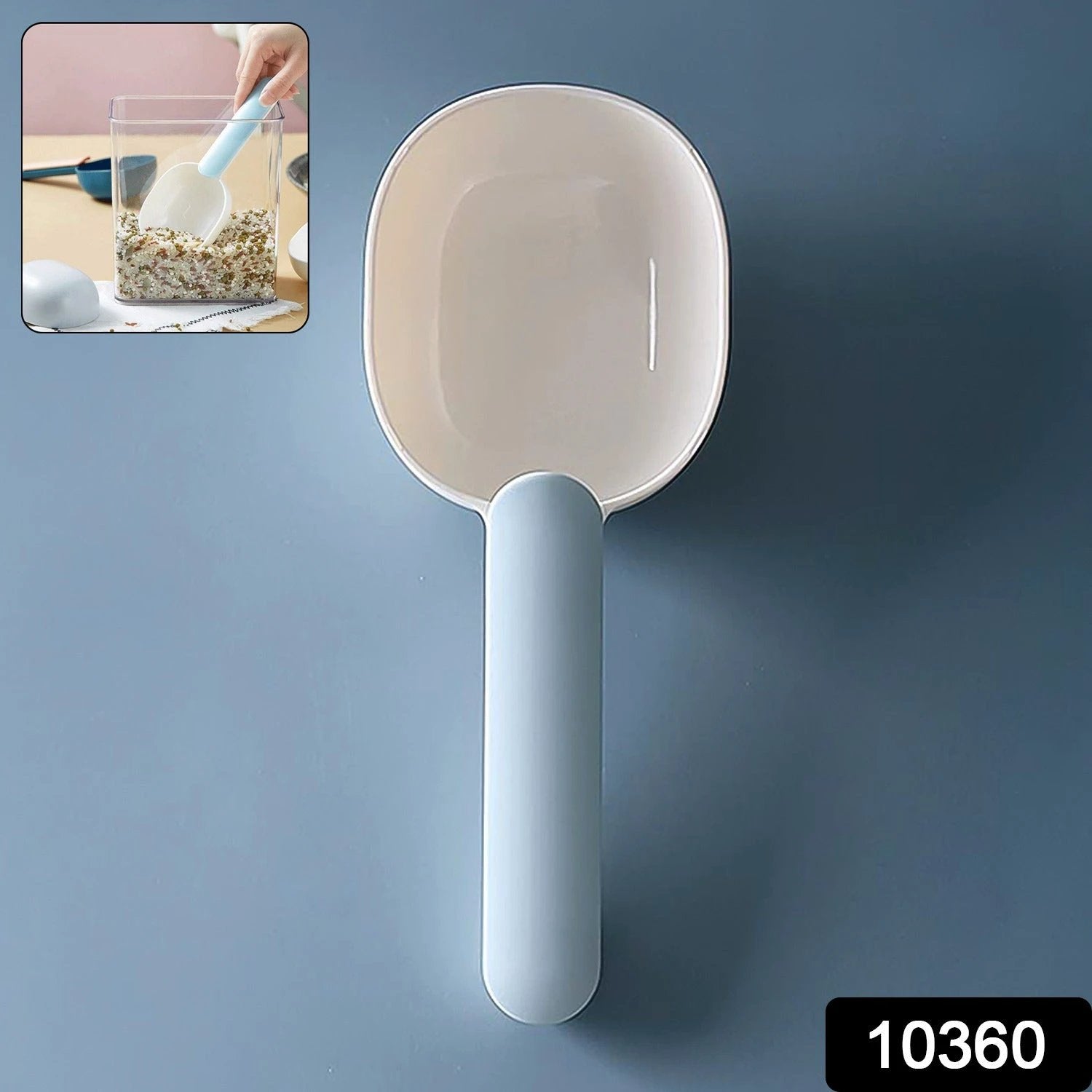 Large Plastic Measuring Spoons Flour Scoops For Home Kitchen (1 Pc) - 69KART