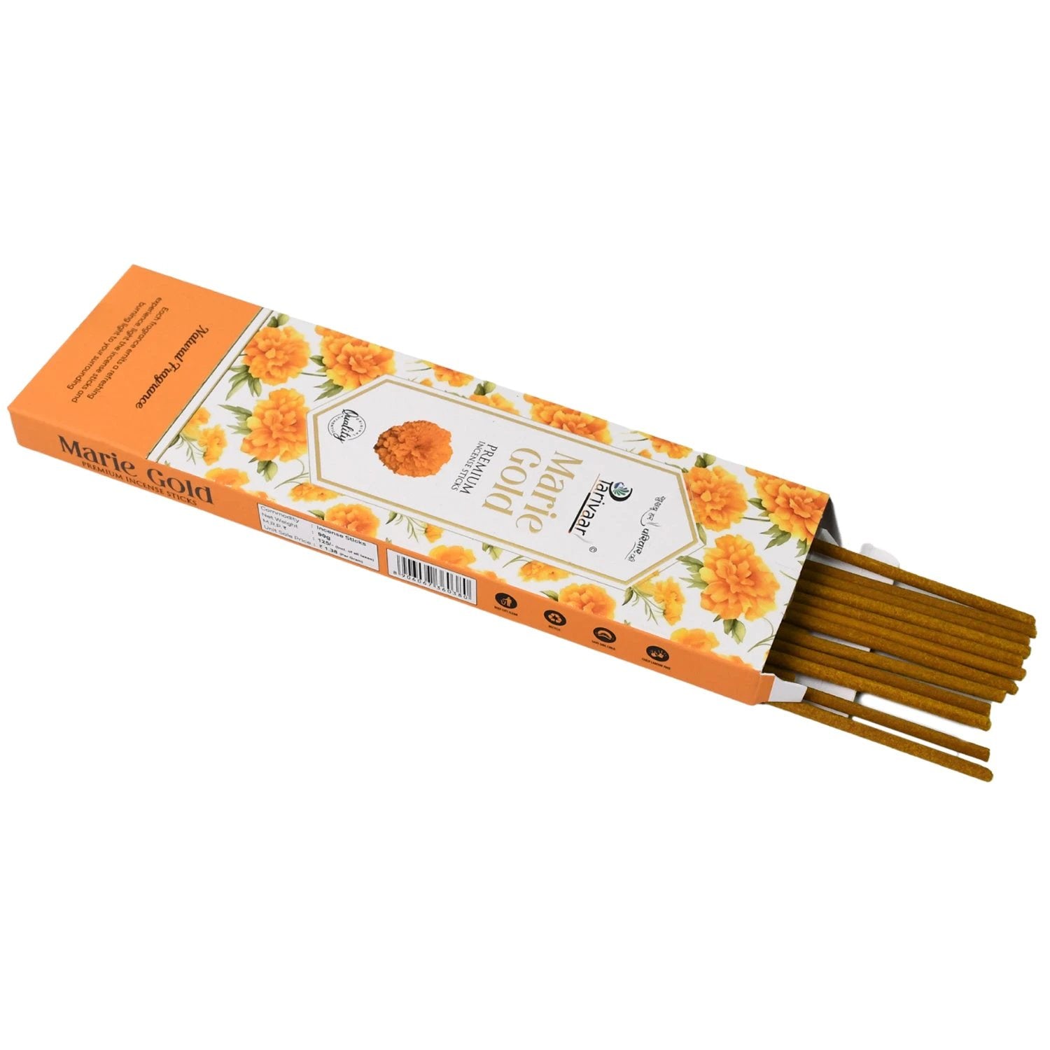 Marie Gold Premium Incense Stick Agarbatti For Home Office by Wukusy