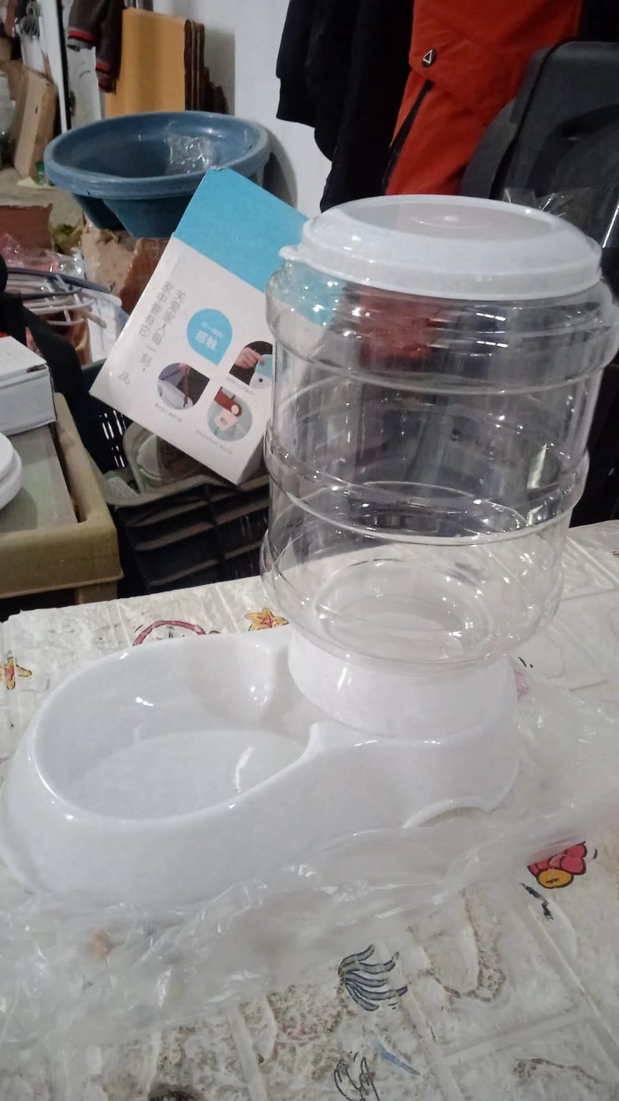 Pet Feeder Food Dispenser - Replenish Pet Food For Dog Cat Animal Automatic Gravity Dry Food Storage Bottle - 69kart