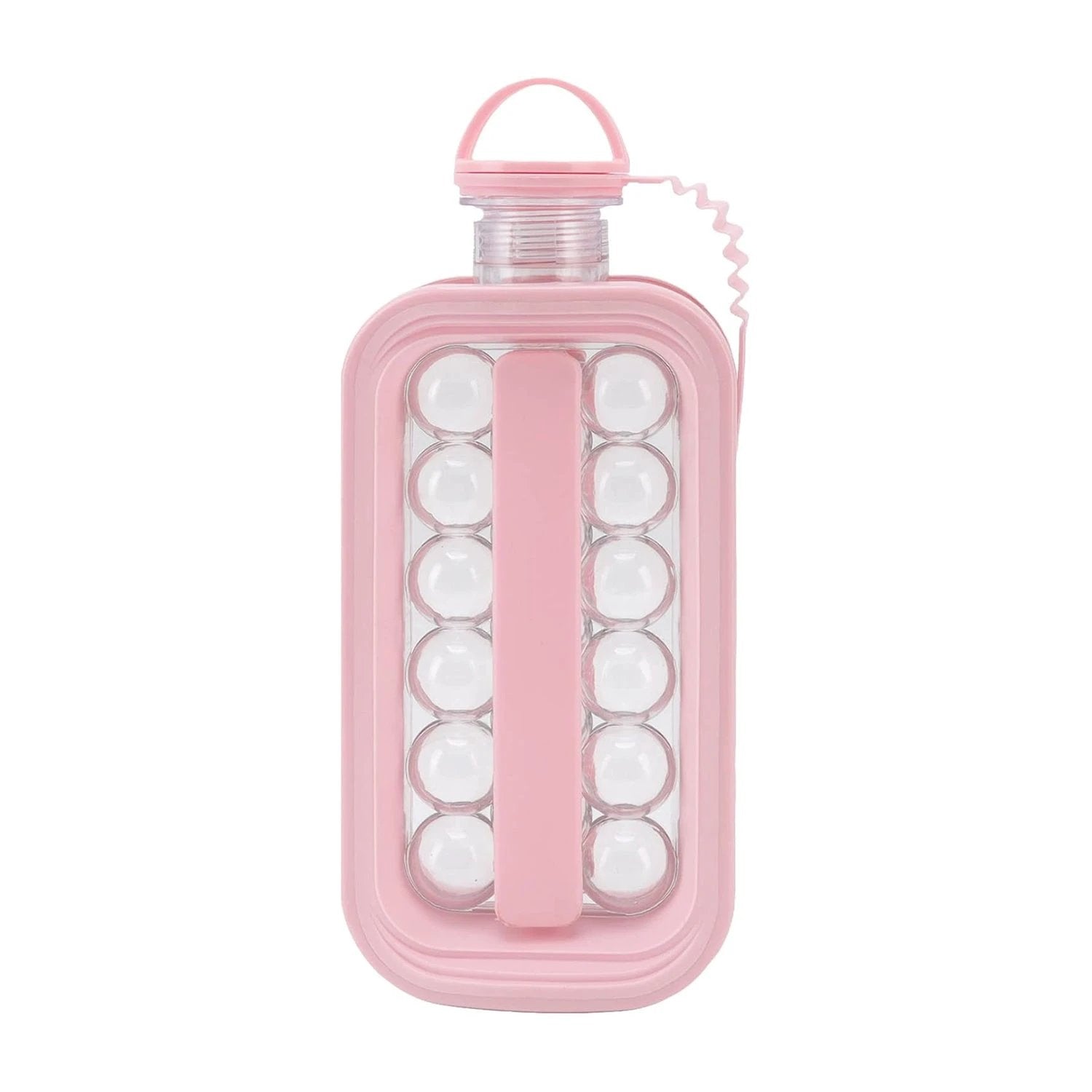 Ice Cube Trays 2 In 1 Portable Ice Ball Maker 17 Round Ice Cube Mold  (1 Pc) - 69kart