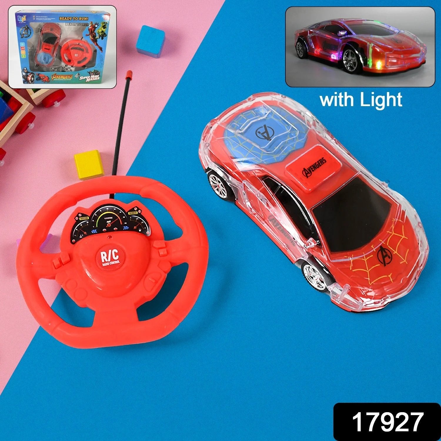 17927 Plastic Remote Control Car Remote Control Racing Car With Two Function Backward And Forward. Handle Design Remote. Best Birthday Gift Birthday Return Gift With Rechargeable Battery For Car - 69kart