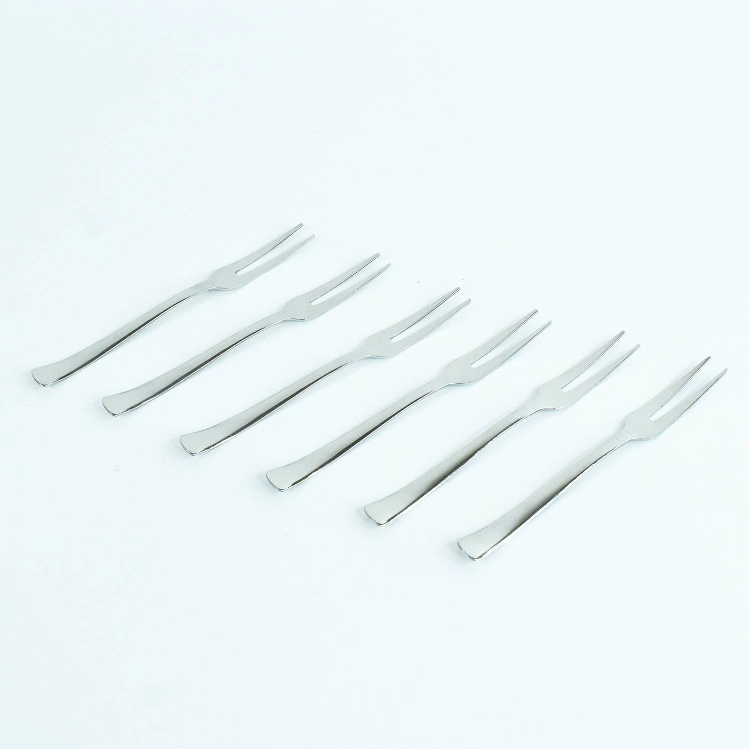Apex 6 In 1 Stainless Steel Fruit Fork (1 Set) by Wukusy