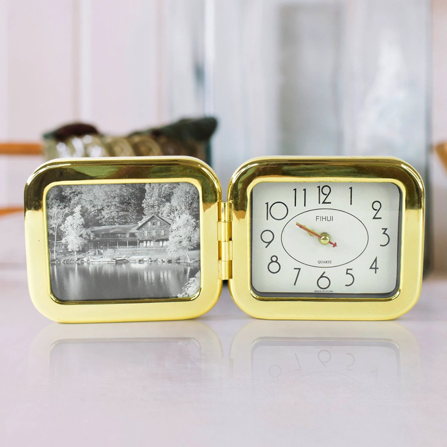 Portable Foldable Desk Clock  Space-saving And Stylish (1 Pc) - 69KART