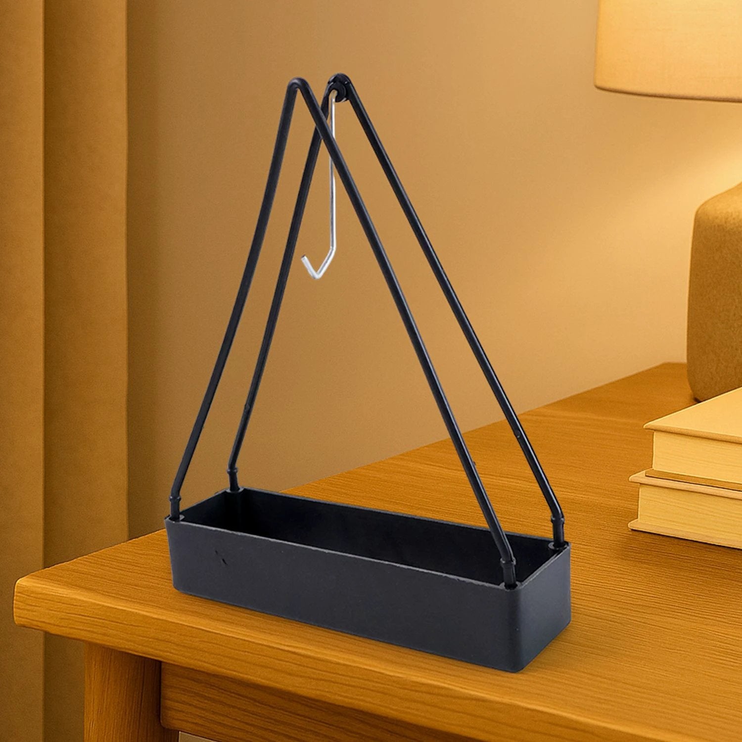 Compact Triangle Mosquito Coil Stand (1 Pc) by Wukusy