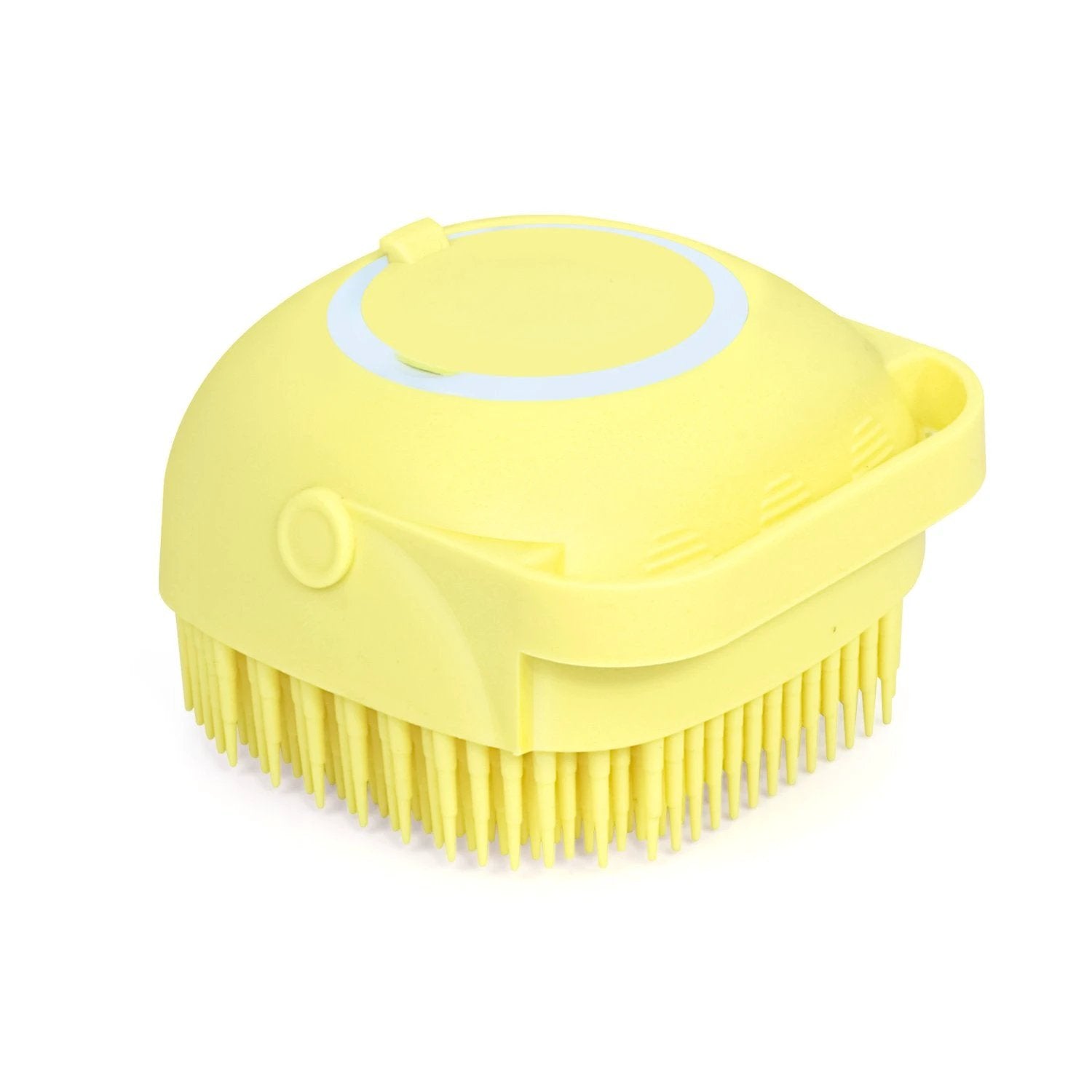 1348b Silicone Massage Bath Body Brush With Shampoo Dispenser - 69KART