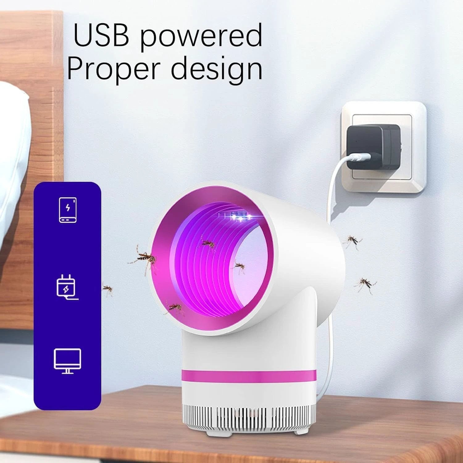 Usb Electric Mosquito Killer Lamp by Wukusy