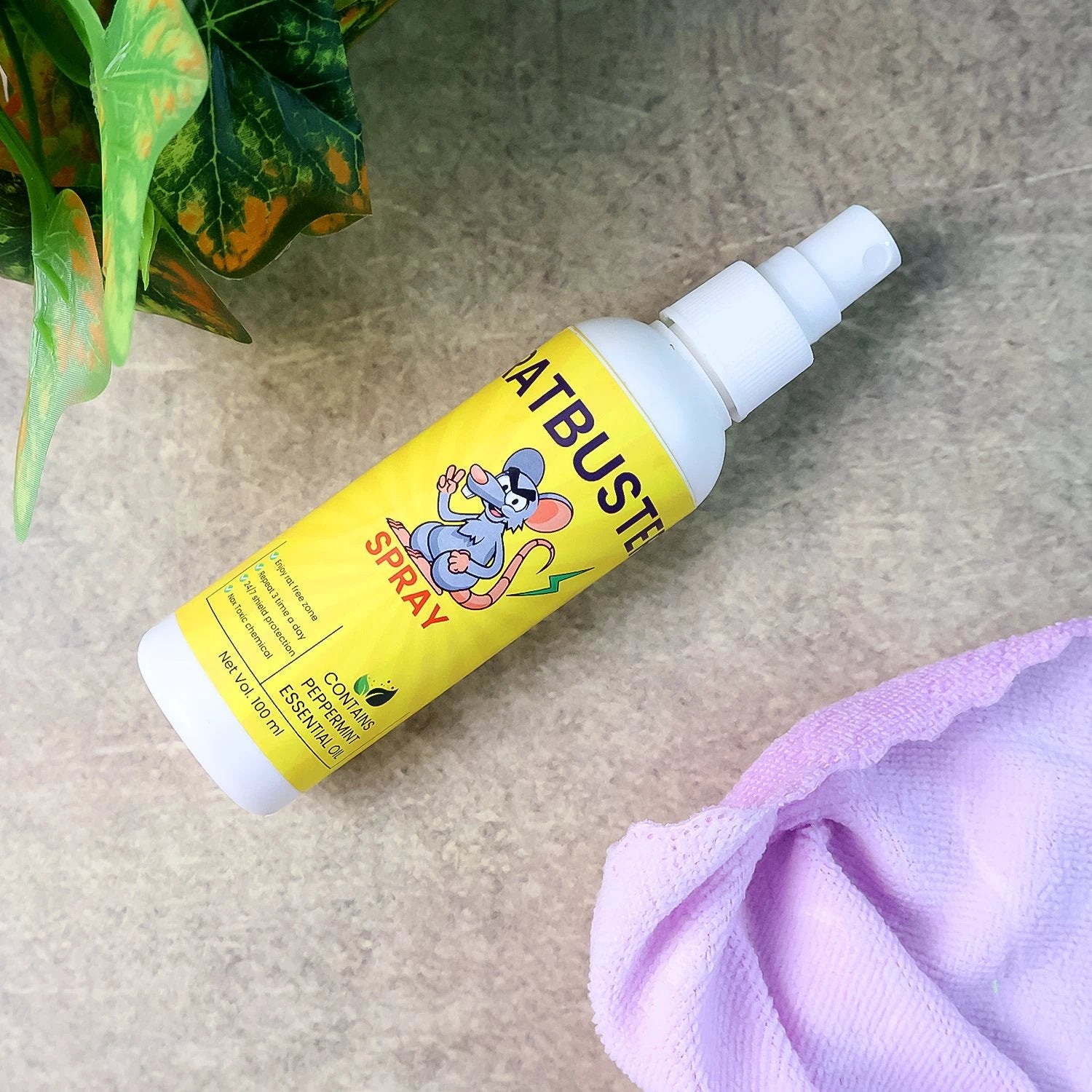 Rat Repellent Spray 100ml (1 Pc) by Wukusy