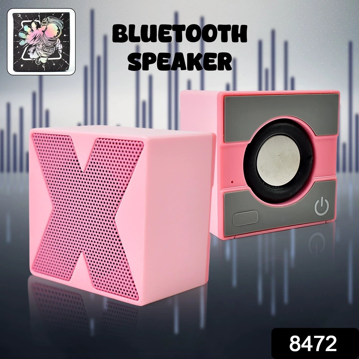 Mini Speaker Portable Wireless Speaker With Immersive Sound (1 Pc) by Wukusy