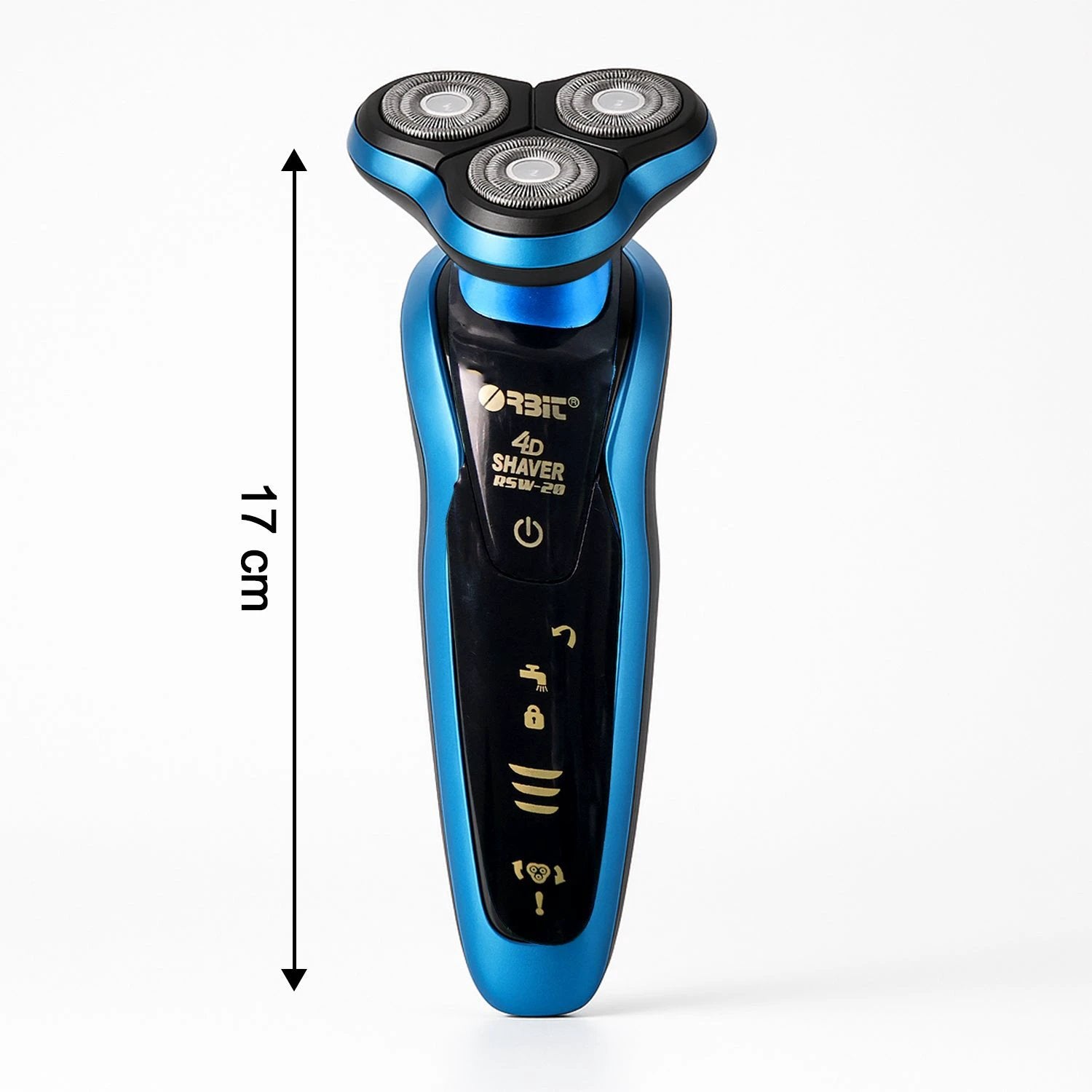 Orbit 4d Rechargeable Electric Shaver (1 Pc) by Wukusy
