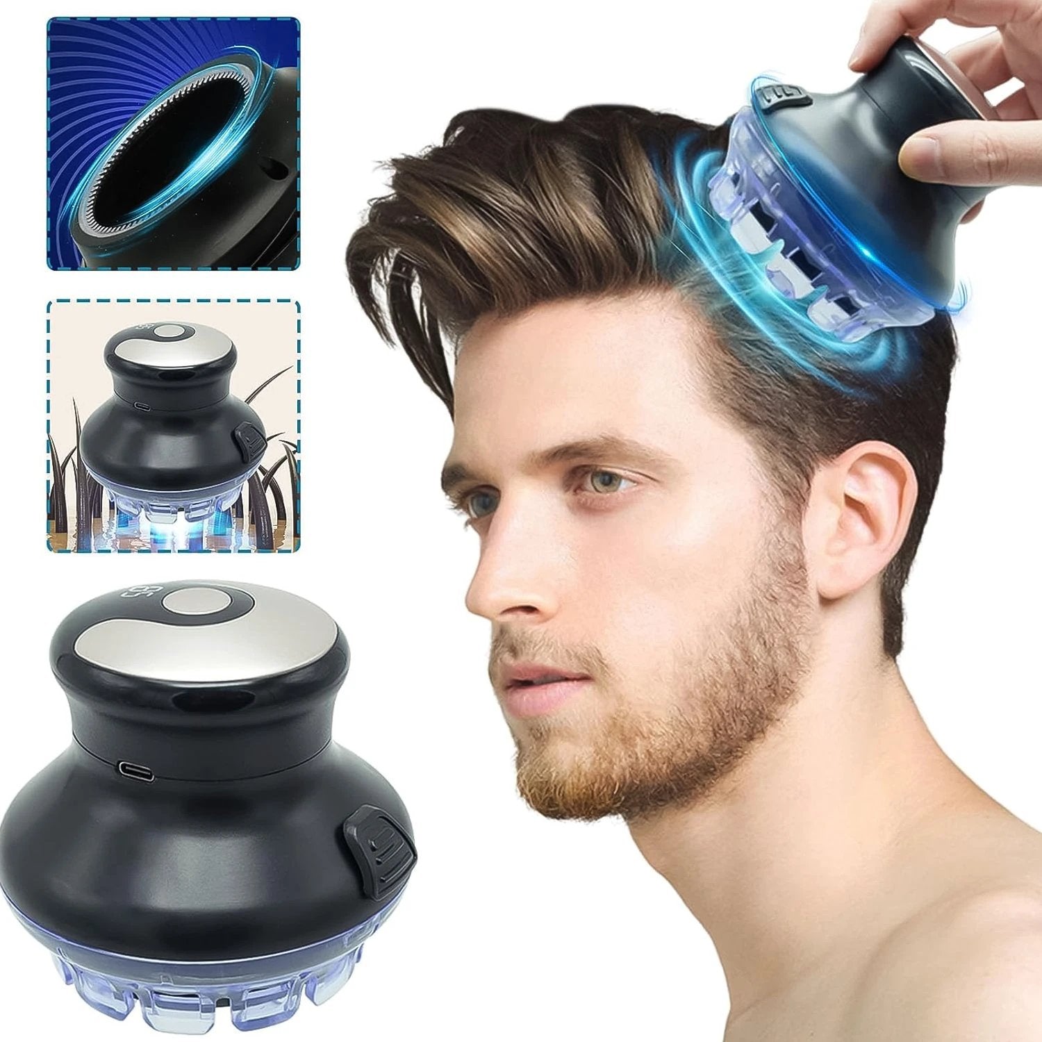 Rechargeable Electric Hair Cutting Machine (1 Pc) by Wukusy