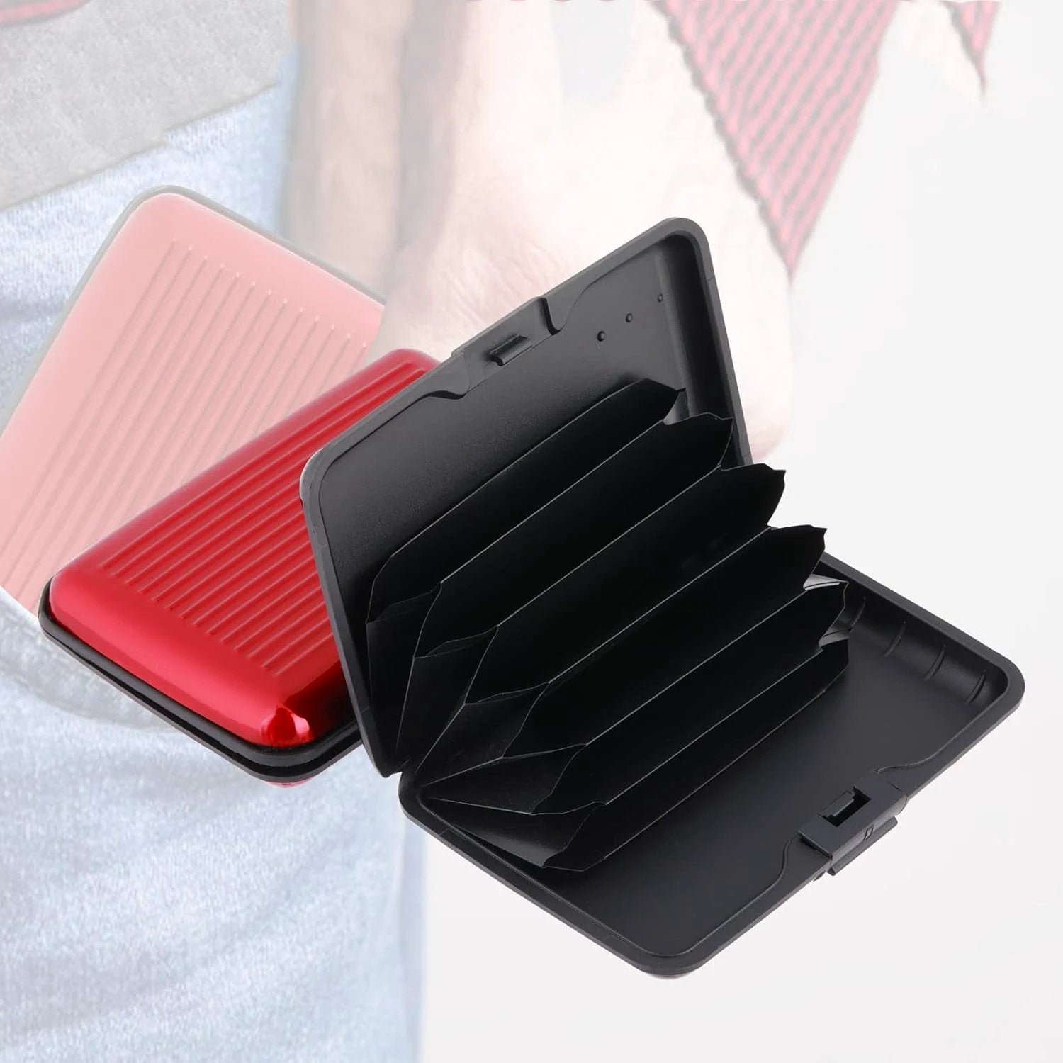 Plastic Cardholder Waterproof Card Case (1 Pc) - 69kart