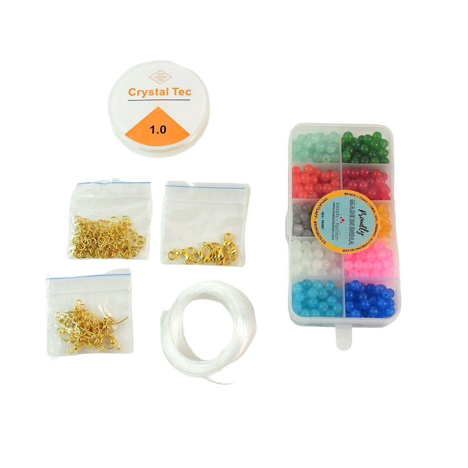 Premium Diy Jewellery Making Kit (1 Set) - 69KART