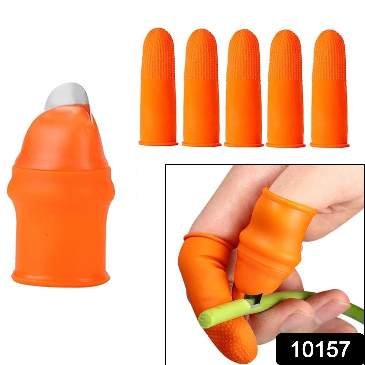 Thumb Knife 4 Finger Cutter Kitchen Knife Set (Set Of 1) - 69KART