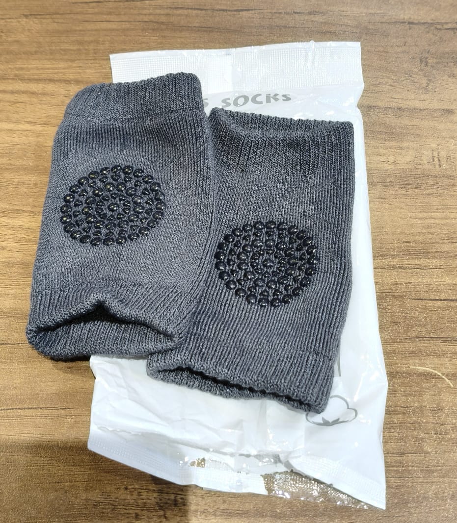 Dark Grey Toddler Wool Knit Leg Warmer