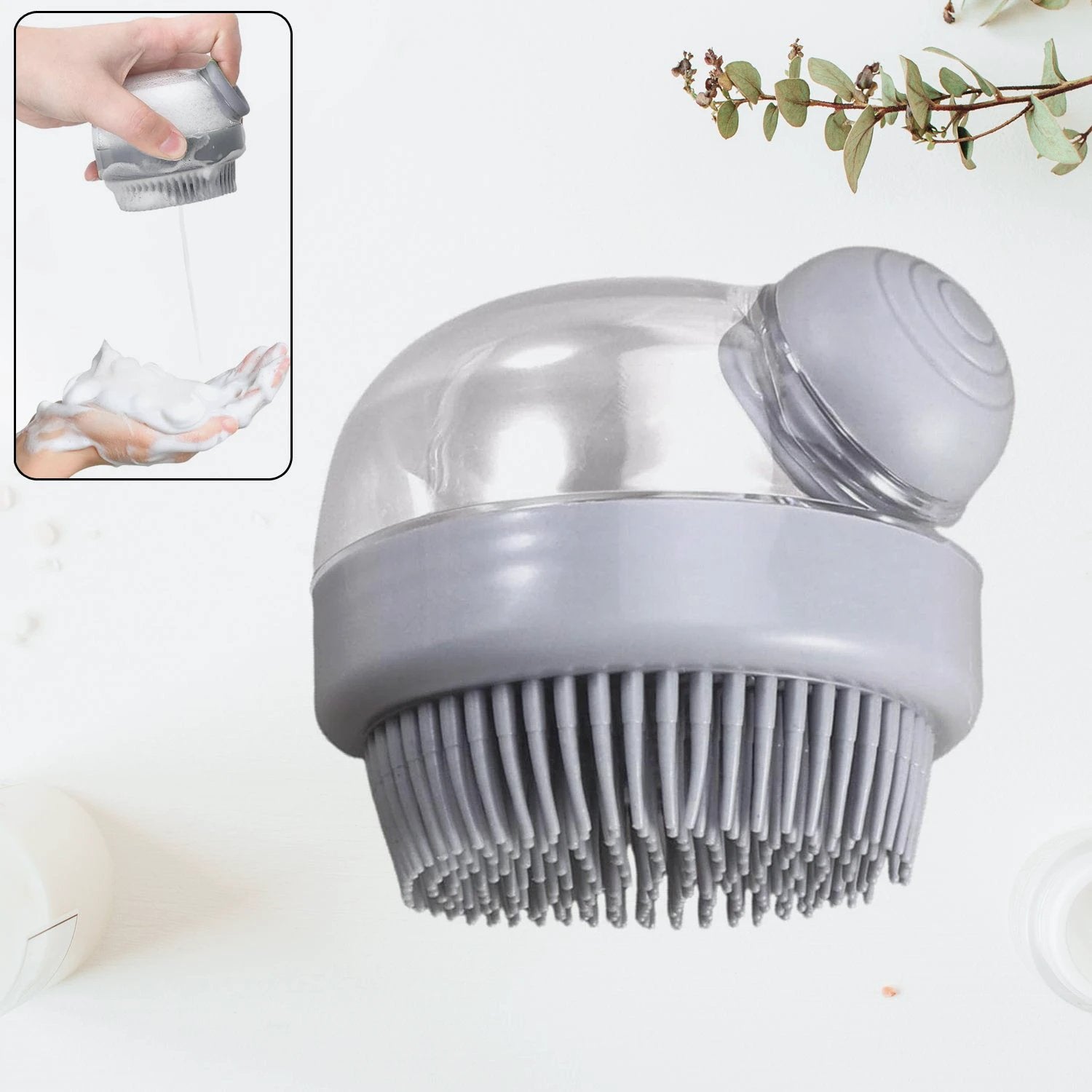 Head Scalp Massager Shampoo Brush (1 Pc) by Wukusy