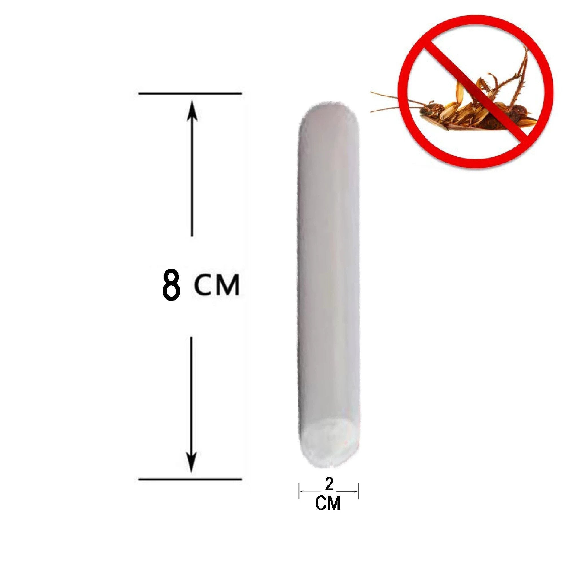 1315 Cockroaches Repellent Chalk Keep Cockroach Away (Pack Of 12) by Wukusy