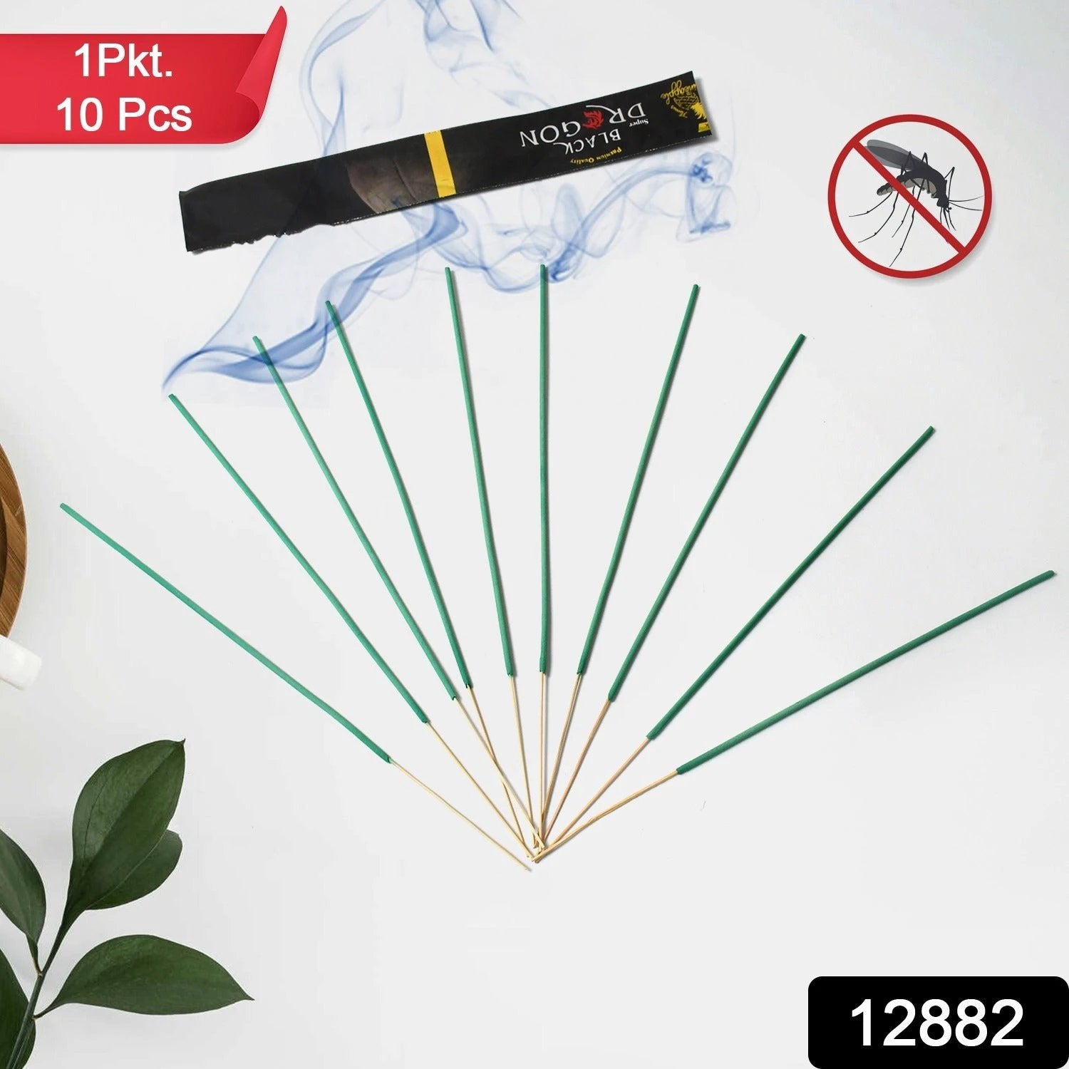 Mosquito Agarbatti Stick Herbal Mosquito Agarbatti (1 Packet 10 Sticks) (Incense Stick) by Wukusy