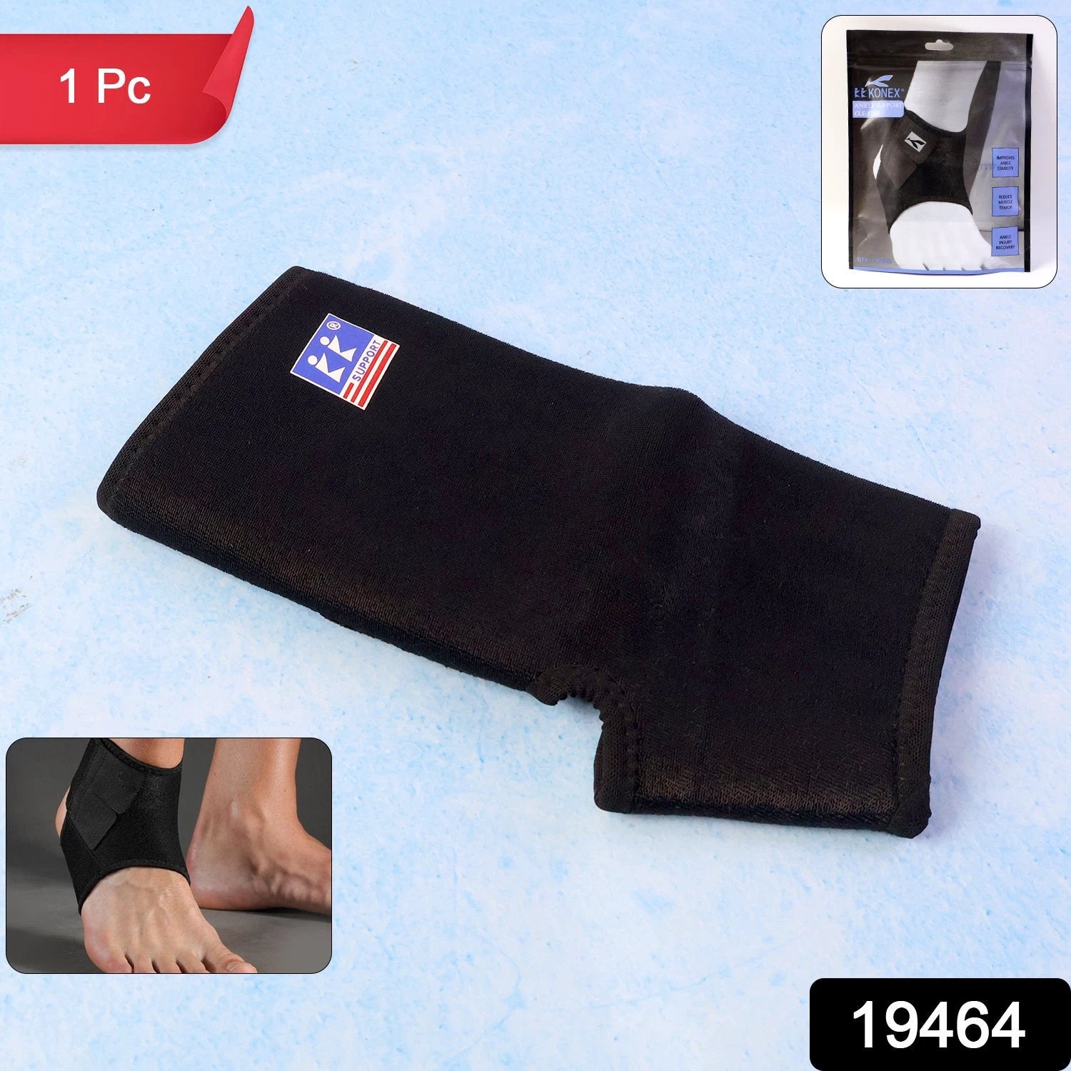 Adjustable Open-patella Knee Support Brace (1 Pc) - 69KART