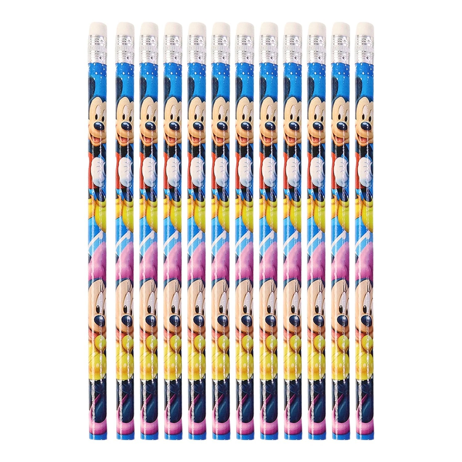 Premium Cartoon-printed Graphite Pencils Set Of 12 Pc - 69kart
