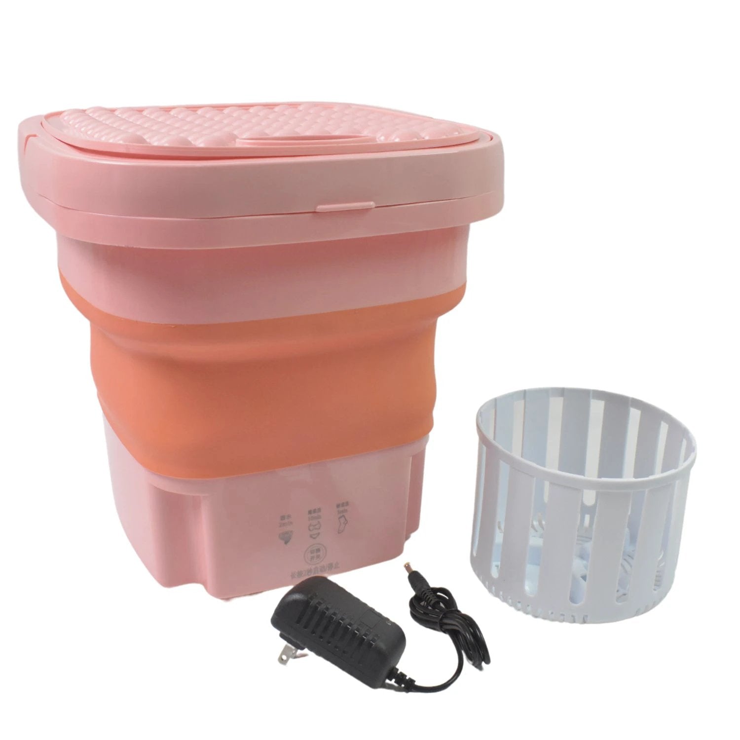 Portable Washing Machine Foldable Washer And Dryer Combo (1 Set  Mix Color) - 69kart