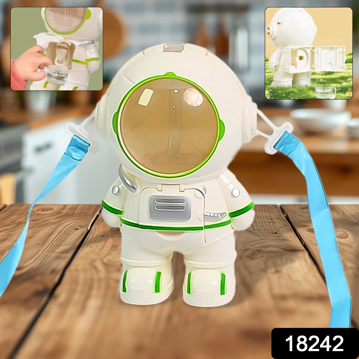 Astronaut Shape Water Dispenser Water Cup (1 Pc) - 69kart