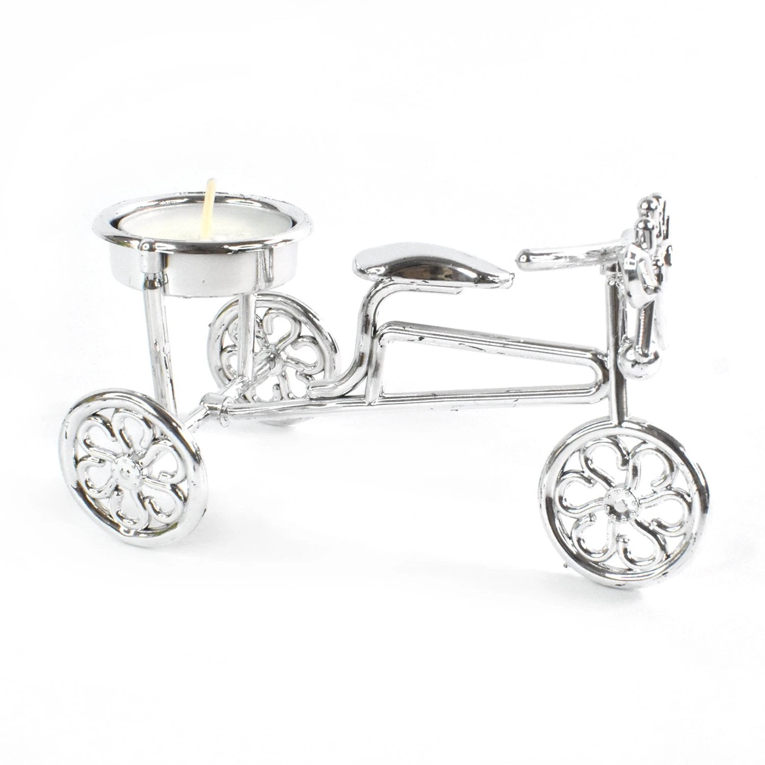 Cycle Tealight Holder Candle Holder Decorative Candle (1 Pc) by Wukusy