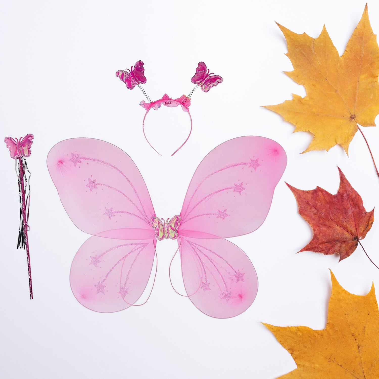 Baby Girls Fairy Nylon Butterfly Wings Costume