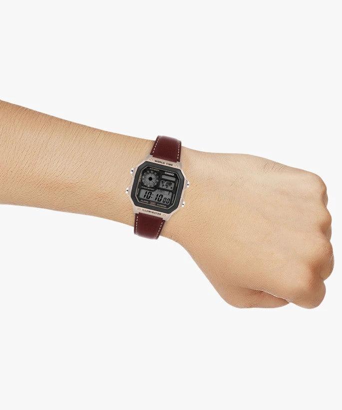 Casio Youth Digital Watch For Men & Women D383 (AE-1200WHL-5AVDF) - 69KART