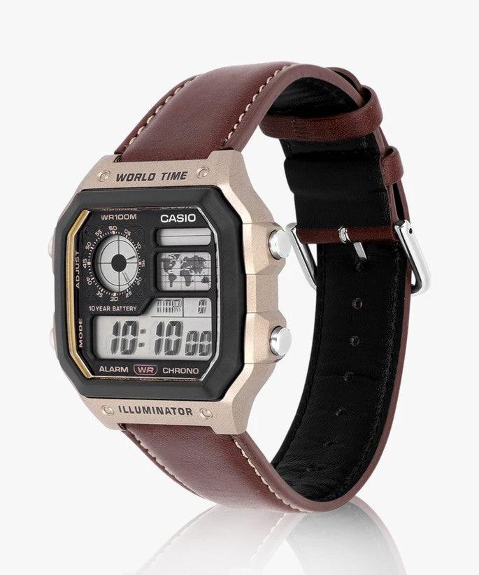 Casio Youth Digital Watch For Men & Women D383 (AE-1200WHL-5AVDF) - 69KART