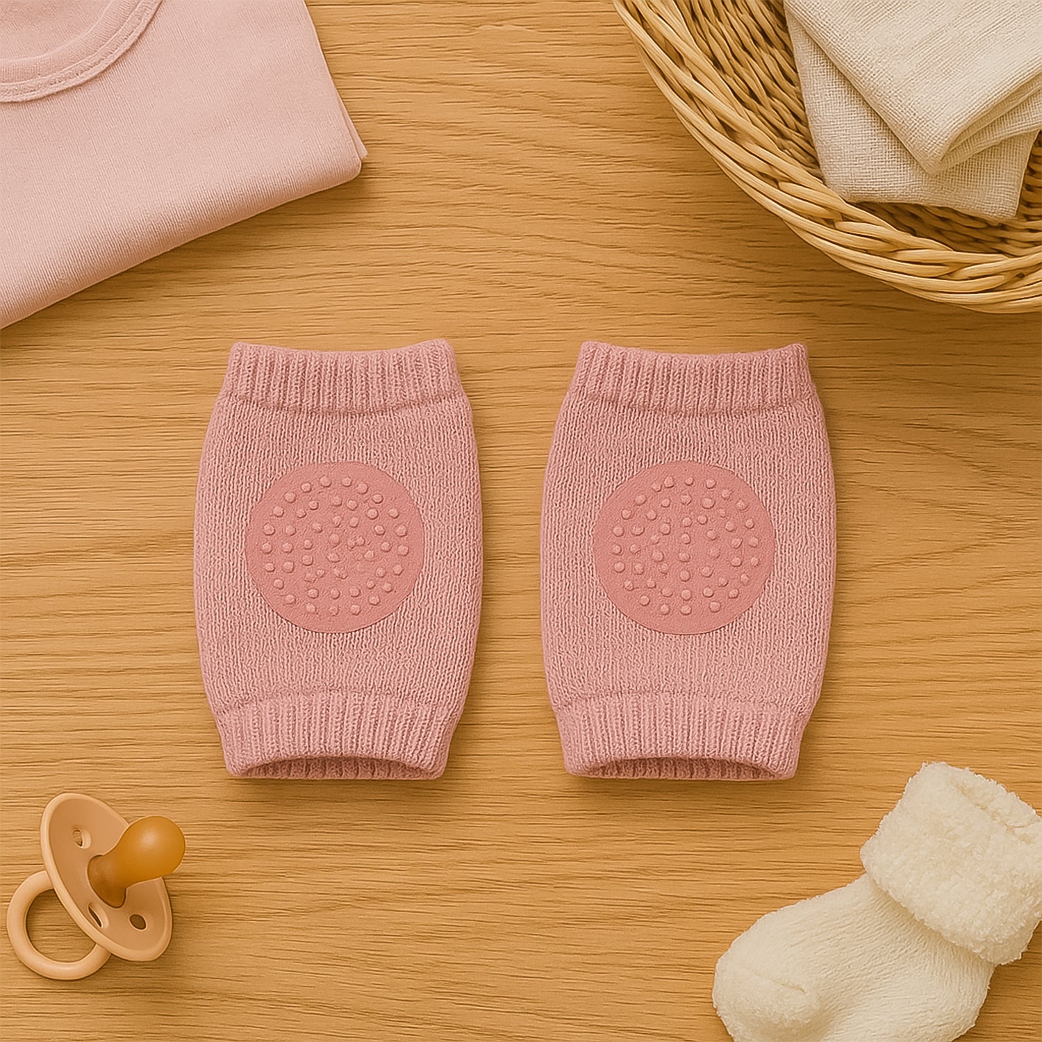 Pink Toddler Wool Knit Leg Warmer