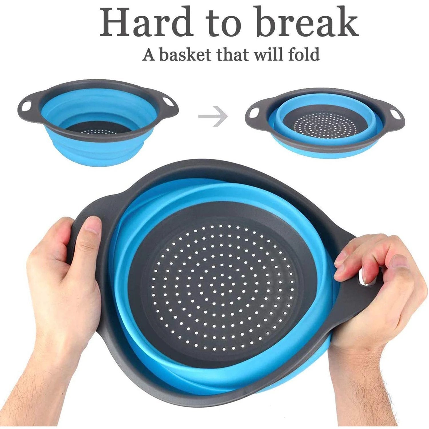 2712 Round Sili Strain Used In All Kinds Of Household And Official Kitchen Purposes As A Foldable Utensil. by Wukusy