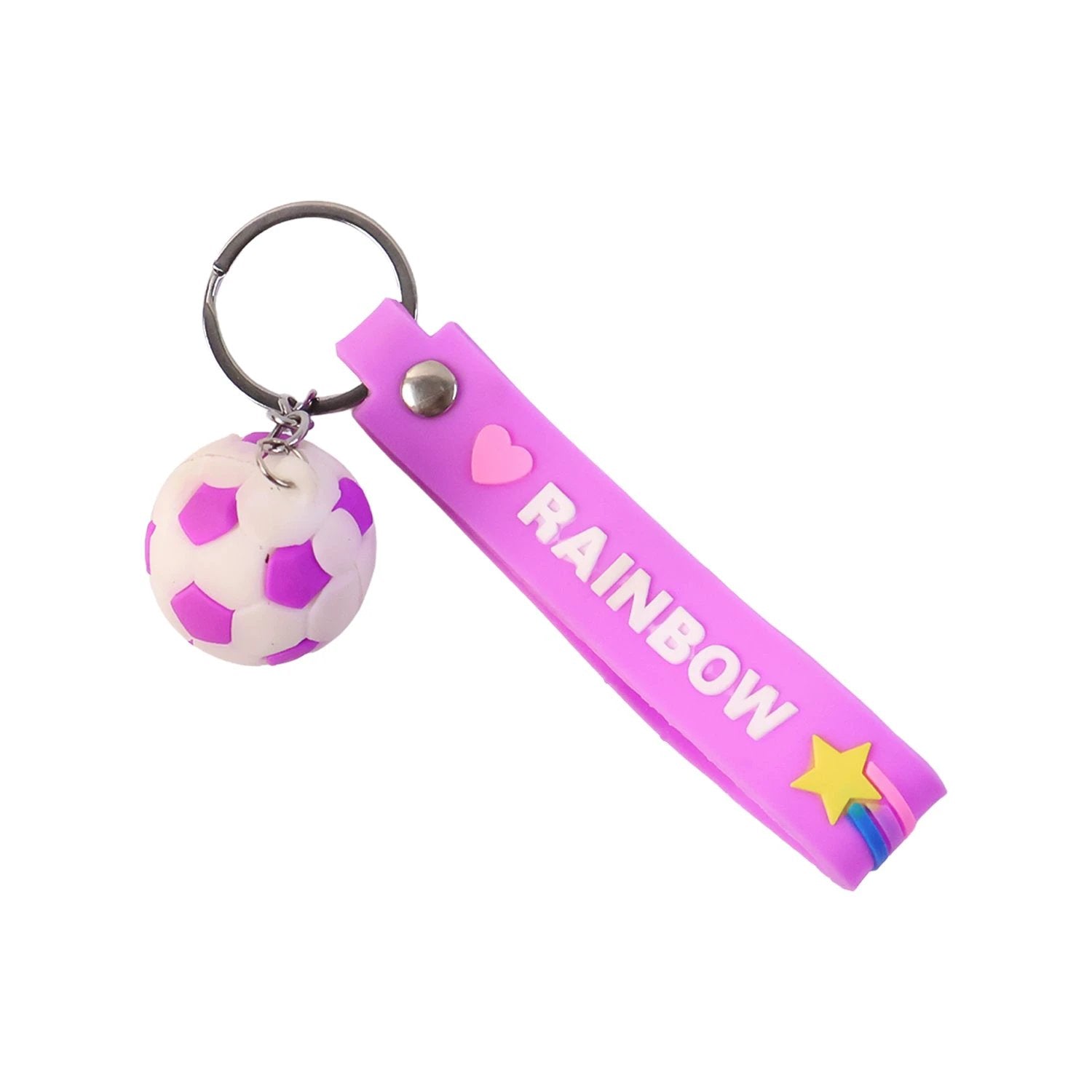 Cute Silicone 3d Key Chain With Metal Hook  Strap (Pack Of 1) - 69KART